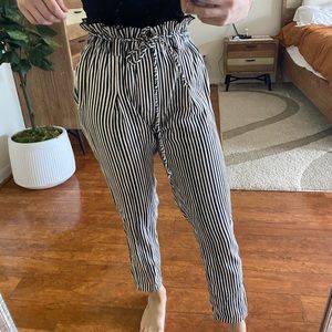 Billabong striped straight leg pants